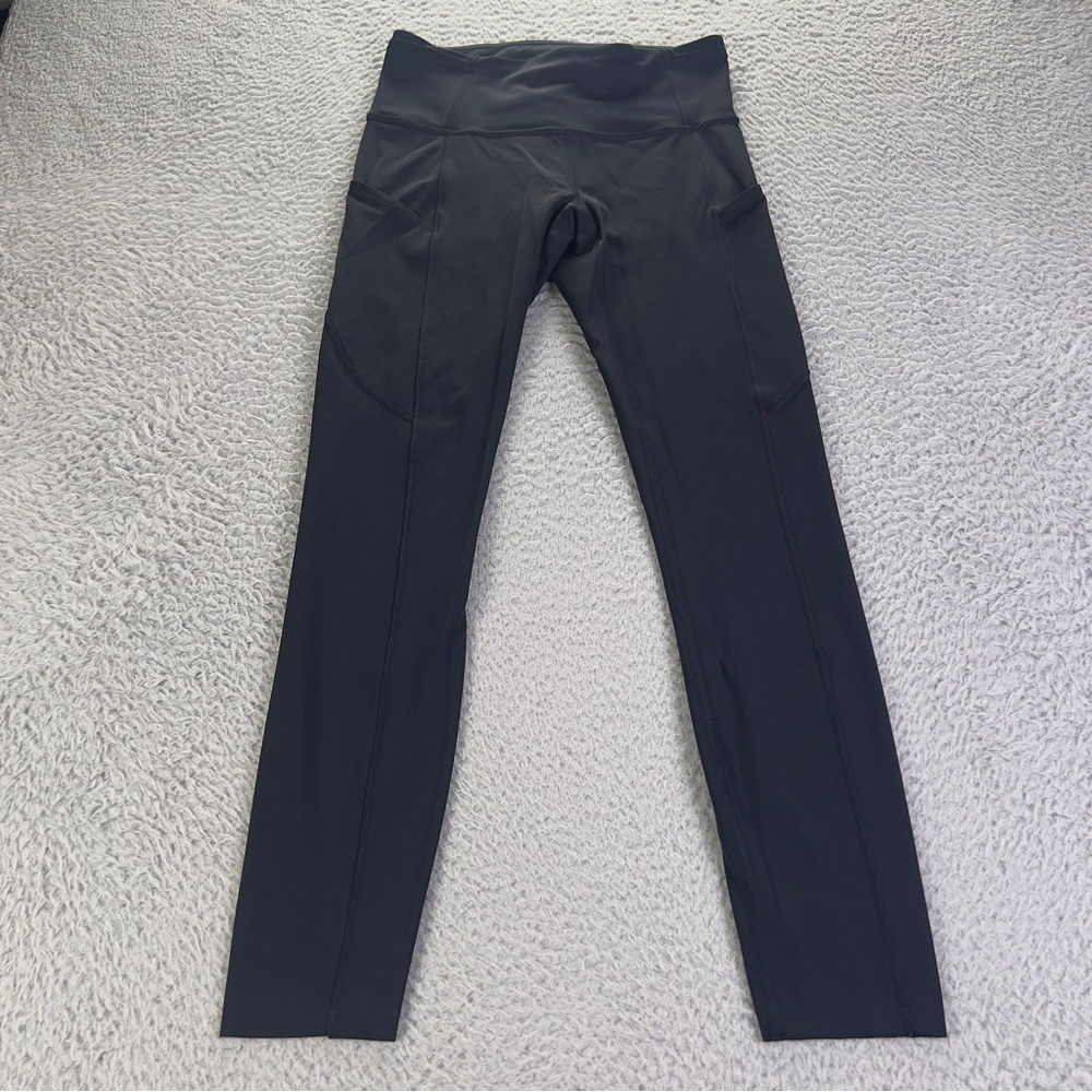 Lululemon Fast Free Tight Leggings Womens 4 Black Athletic Yoga Gym Running